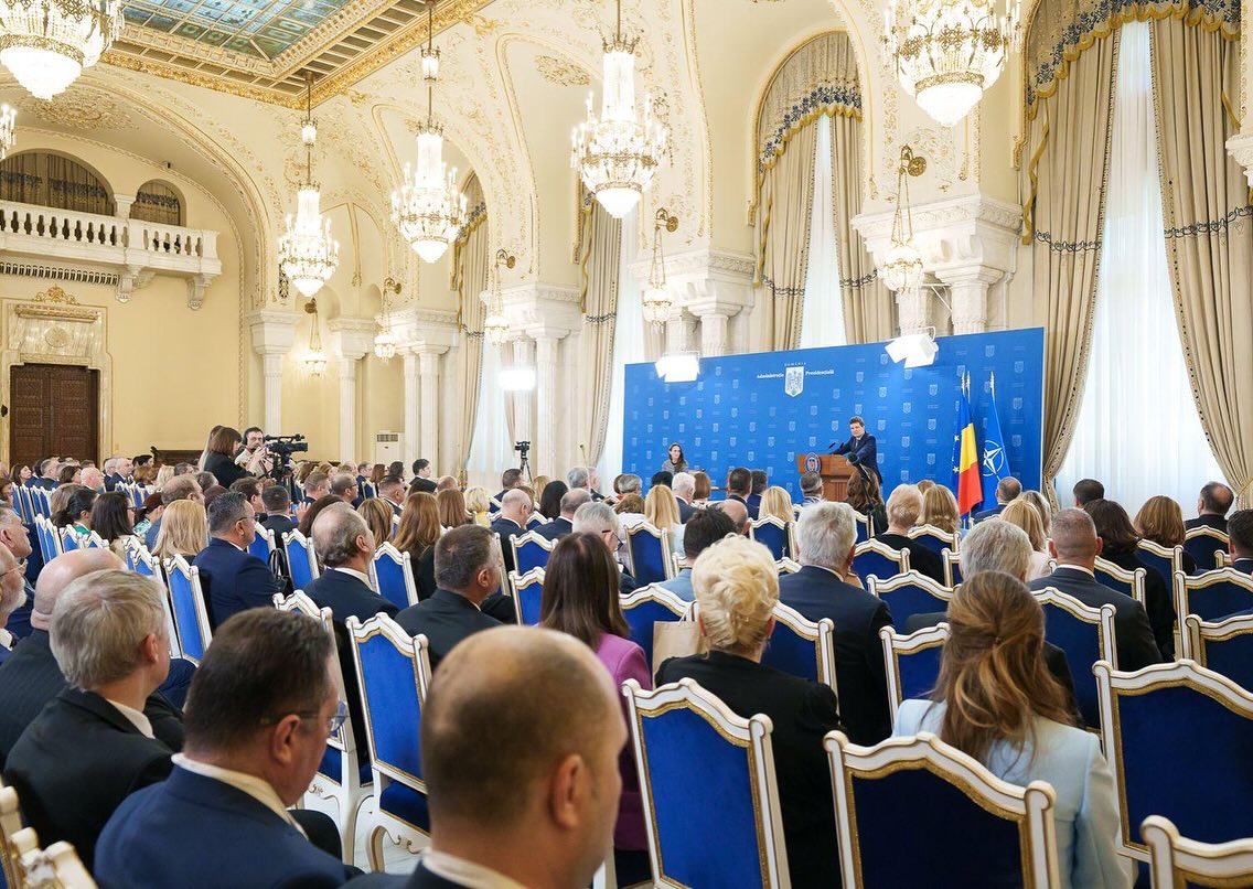 Nicușor Dan la Reuniunea Anuală a Diplomației Române: „Republica Moldova trebuie să rămână o prioritate, vom continua să susținem eforturile de integrare în UE”