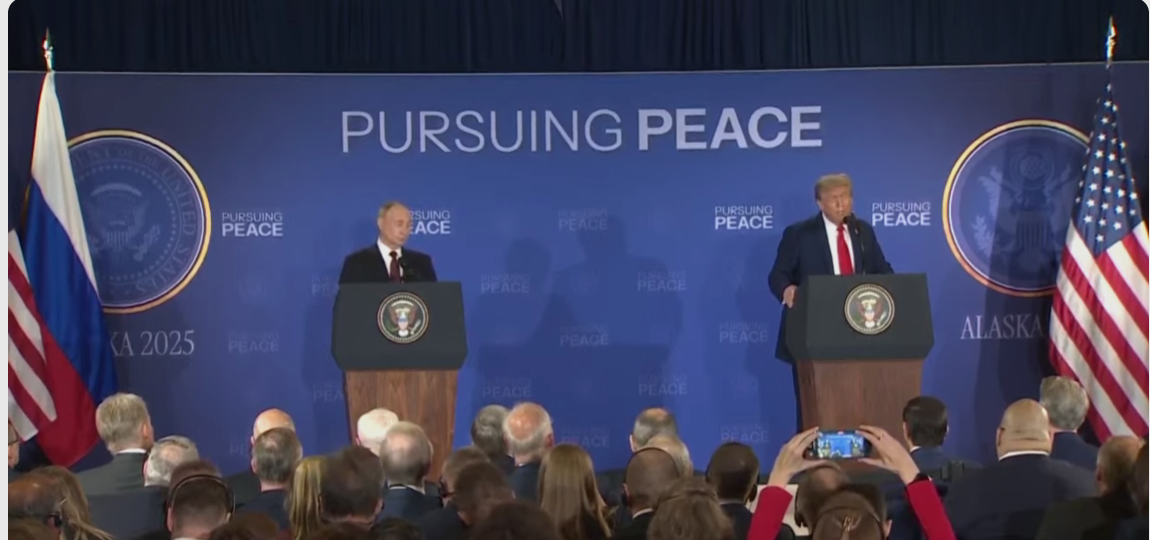 LIVE: Conferința de presă dintre Trump și Putin după discuția din Alaska