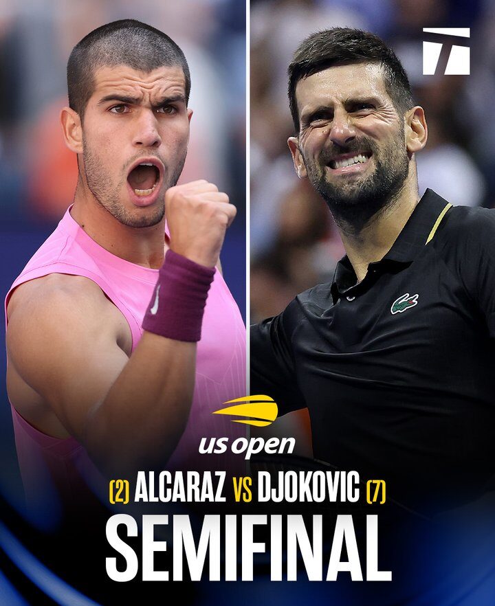 Novak Djokovic – Carlos Alcaraz marea încleștare din semifinalele US Open 2025 – Sârbul a atins noi borne în tenisul masculin