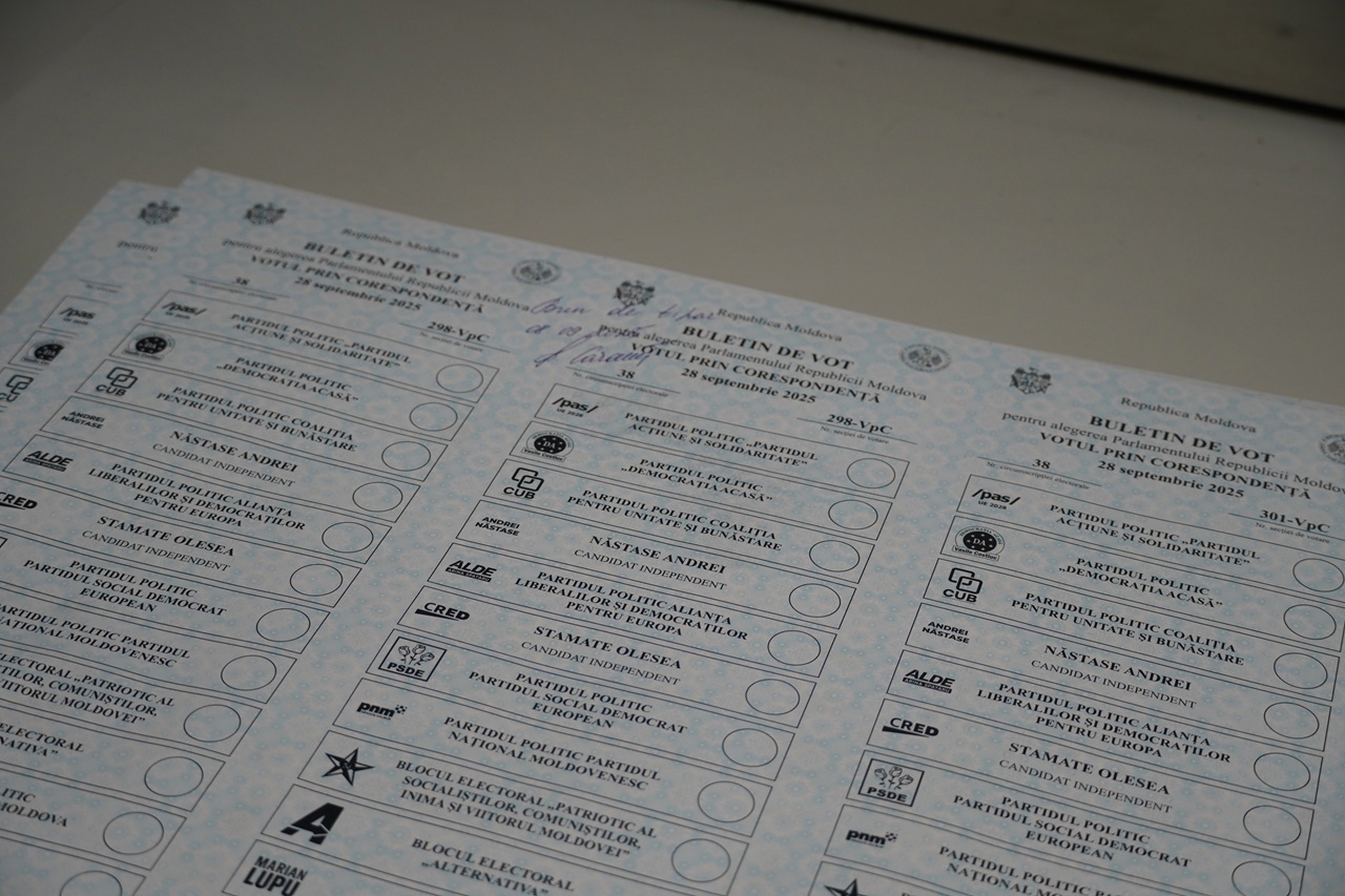 CEC va tipări circa 2,8 milioane buletine de vot pentru secțiile de votare din țară la alegerile parlamentare din 28 septembrie 2025