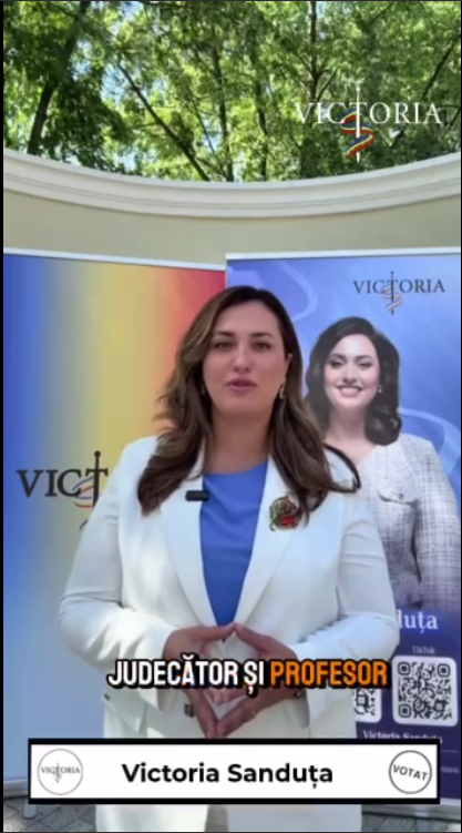 Candidatul independent, Victoria Sanduța și-a prezentat programul electoral bazat pe șase piloni