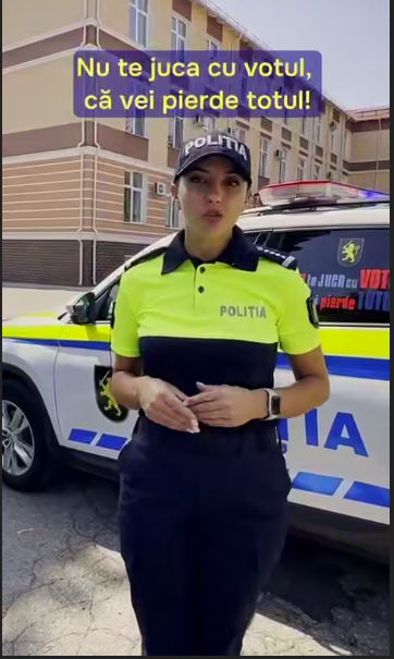 Poliția în rolul CEC-lui – A lansat o campanie despre corupția electorală