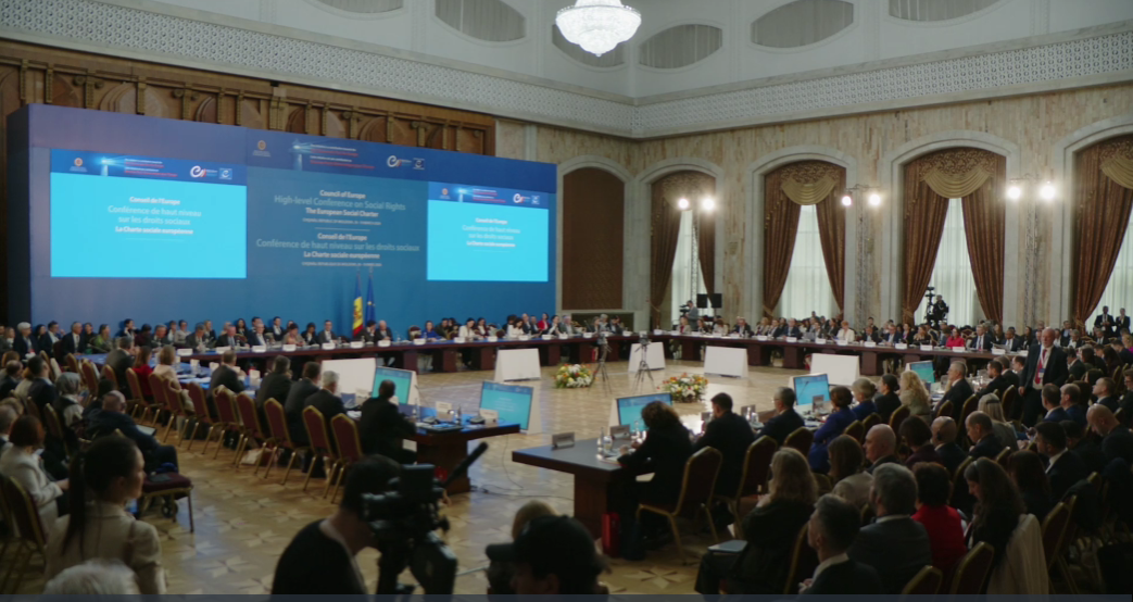 La Chișinău se desfășoară conferința de înalt nivel dedicată drepturilor sociale și Cartei Sociale Europene