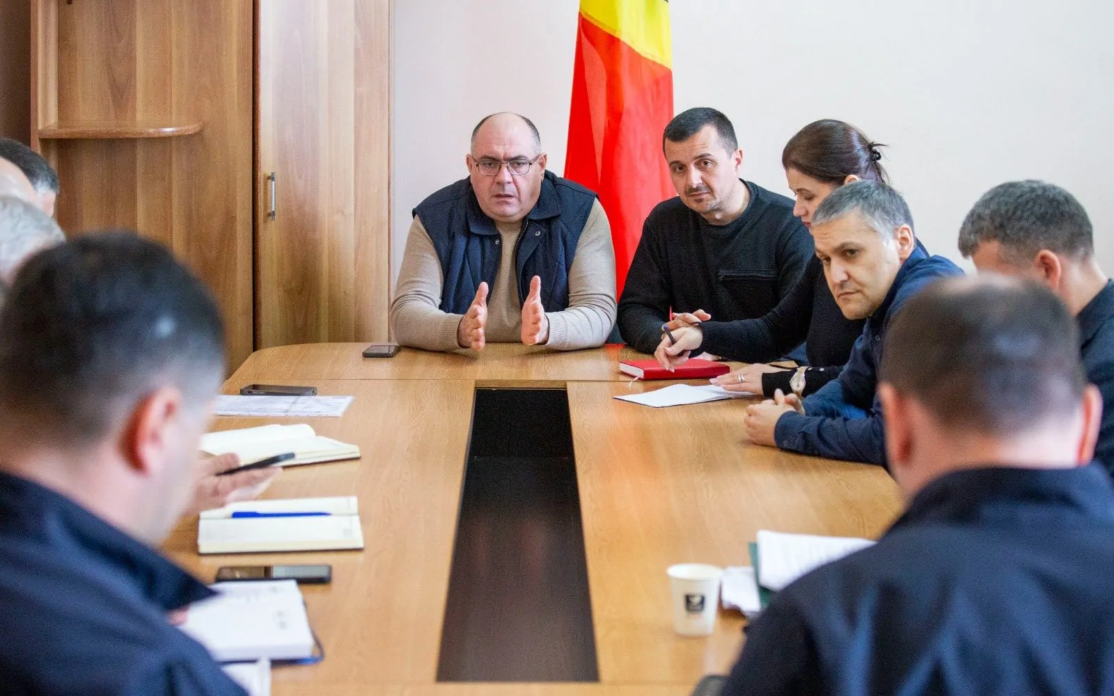 Ședință la Primăria Bălți cu autoritățile centrale pe tema crizei apei potabile